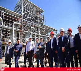 بازدید مدیر عامل شرکت ملی صنایع پتروشیمی از طرح پتروشیمی هگمتانه همدان 8
