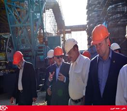 بازدید معاون وزیر نفت و مدیرعامل شرکت ملی صنایع پتروشیمی از طرح های پتروشیمی دنا، کیمیای پارس، سبلان و هنگام - 97/10/26 3