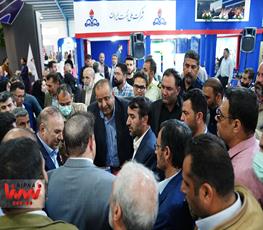 بازدید مهندس شاه میرزایی معاون وزیر نفت و مدیرعامل شرکت ملی صنایع پتروشیمی از چهاردهمین نمایشگاه تخصصی ساخت تجهیزات صنعت نفت خوزستان 9