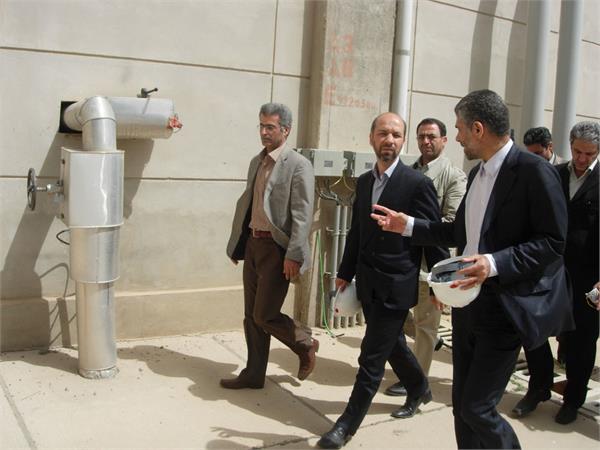 بازدید از طرح های پتروشیمی استان کرمانشاه 1