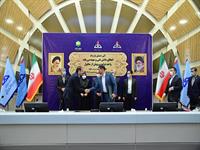 مراسم امضای نخستین قرارداد واگذاری لیسانس تولید پروپیلن از متانول با دانش فنی ایرانی