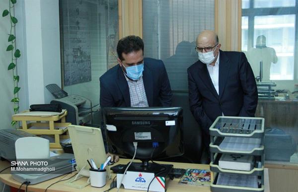 بازدید معاون وزیر نفت در امور پتروشیمی از رسانه‌های وزارت نفت 11