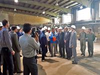 بازدید معاون مدیرعامل شرکت ملی صنایع پتروشیمی از پتروشیمی هگمتانه 6