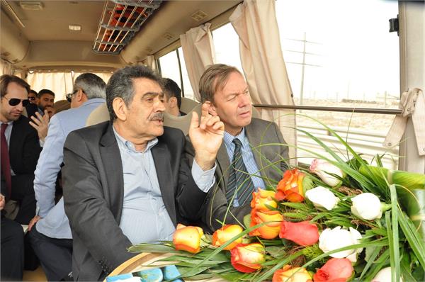 بازدید سفیر آلمان از منطقه عسلویه 7