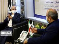 بازدید مدیرعامل شرکت ملی صنایع پتروشیمی از ایرنا 10