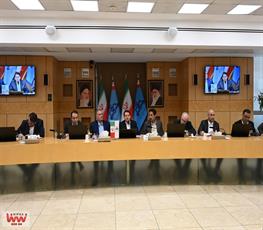 نشست مدیران بازرگانی شرکت های پتروشیمی با سفیر ایران در روسیه در حضور مدیرعامل NPC 35