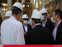 بازدید مدیر عامل شرکت ملی صنایع پتروشیمی از چند طرح جهش دوم صنعت پتروشیمی 3