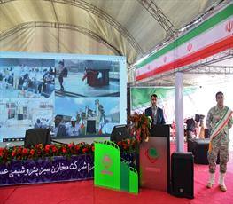 آیین افتتاح مخازن نه‌گانه فاز دوم مخازن سبز پتروشیمی عسلویه با حضور معاون وزیر نفت و مدیر عامل شرکت ملی صنایع پتروشیمی 10