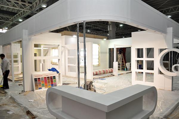 ایران پلاست نهم جان می گیرد / دومین روز غرفه سازی نمایشگاه ایران پلاست 9