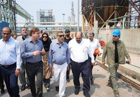 بازدید معاون اجرایی رئیس‌جمهوری از پتروشیمی جم