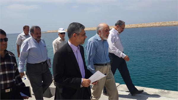 بازدید مدیرعامل شرکت ملی صنایع پتروشیمی از  طرح های فاز 2 عسلویه 2