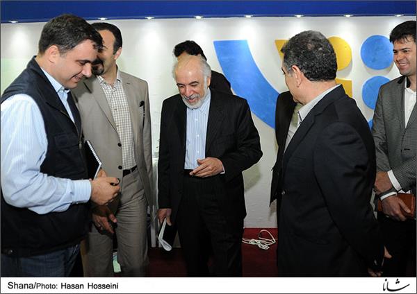 نشست خبری مهندس شعری مقدم در حاشیه نمایشگاه نفت، گاز و پتروشیمی 4