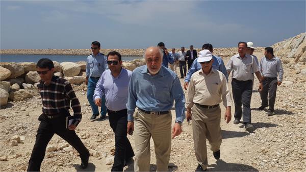 بازدید مدیرعامل شرکت ملی صنایع پتروشیمی از  طرح های فاز 2 عسلویه 5