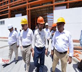 بازدید معاون وزیر نفت و مدیرعامل شرکت ملی صنایع پتروشیمی از واحد های پلی اتیلن سنگین،  LLD و PDH/PP پتروپالایش کنگان 16