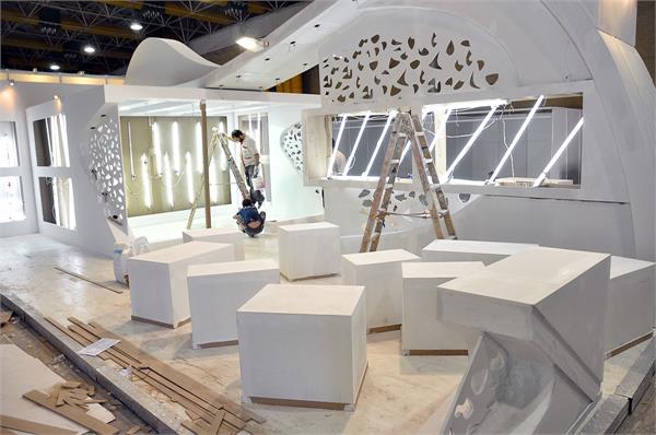 ایران پلاست نهم جان می گیرد / دومین روز غرفه سازی نمایشگاه ایران پلاست 2