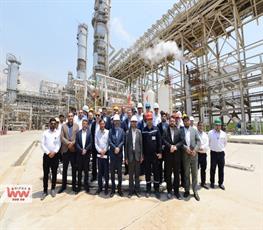 بازدید مهندس شاهمیرزایی معاون وزیر نفت و مدیرعامل شرکت ملی صنایع پتروشیمی از شرکت پتروشیمی بوشهر 7