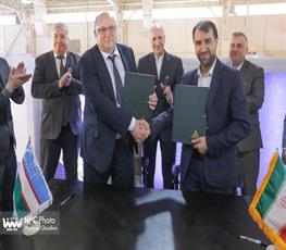 امضا تفاهم‌نامه همکاری  شرکت ملی صنایع پتروشیمی و شرکت اوزکیمو صنعت ازبکستان در حاشیه چهارمین روز از هفدهمین نمایشگاه بین‌المللی ایران پلاست  6