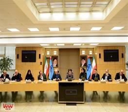 آیین معارفه مدیر برنامه ریزی و توسعه و رئیس کل امور بین الملل شرکت ملی صنایع پتروشیمی 14