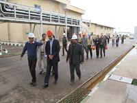 بازدید مدیرعامل شرکت ملی صنایع پتروشیمی از طرح های پتروشیمی منطقه ماهشهر 12