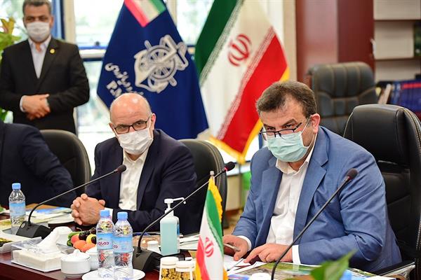 بازدید از محل احداث پارک پروپیلن در امیرآباد مازندران و جلسه با استاندار مازندران