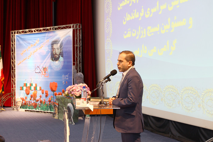 در چهاردهمین همایش فرماندهان بسیج وزارت نفت 7