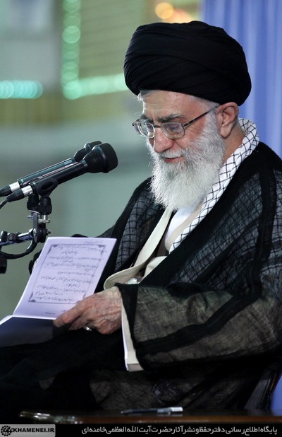 دیدار جمعی از نوآوران و اعضای شرکت‌های دانش‌بنیان با رهبر معظم انقلاب  8
