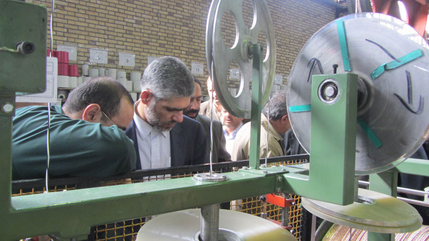بازدید مدیرعامل شرکت ملی صنایع پتروشیمی از طرح های صنایع تکمیلی پتروشیمی در استان کرمان 3