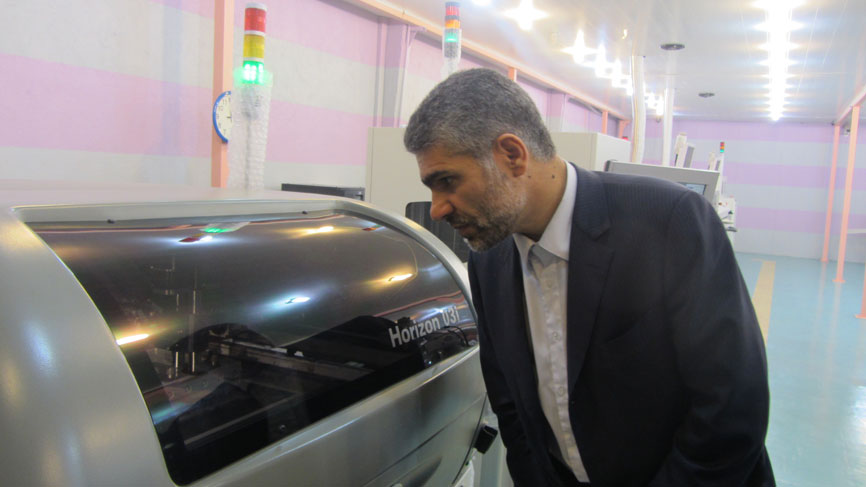 بازدید مدیرعامل شرکت ملی صنایع پتروشیمی از طرح های صنایع تکمیلی پتروشیمی در استان کرمان 4