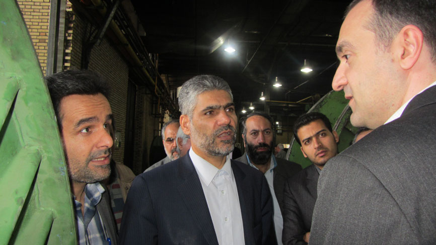 بازدید مدیرعامل شرکت ملی صنایع پتروشیمی از طرح های صنایع تکمیلی پتروشیمی در استان کرمان 8