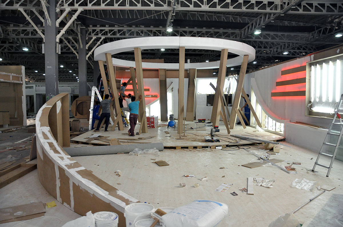 ایران پلاست نهم جان می گیرد / دومین روز غرفه سازی نمایشگاه ایران پلاست 5