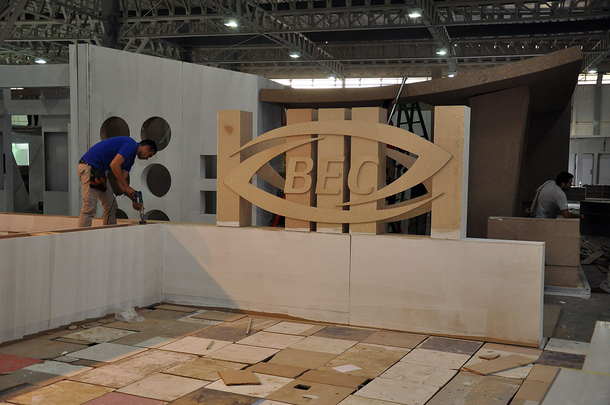 ایران پلاست نهم جان می گیرد / دومین روز غرفه سازی نمایشگاه ایران پلاست 8