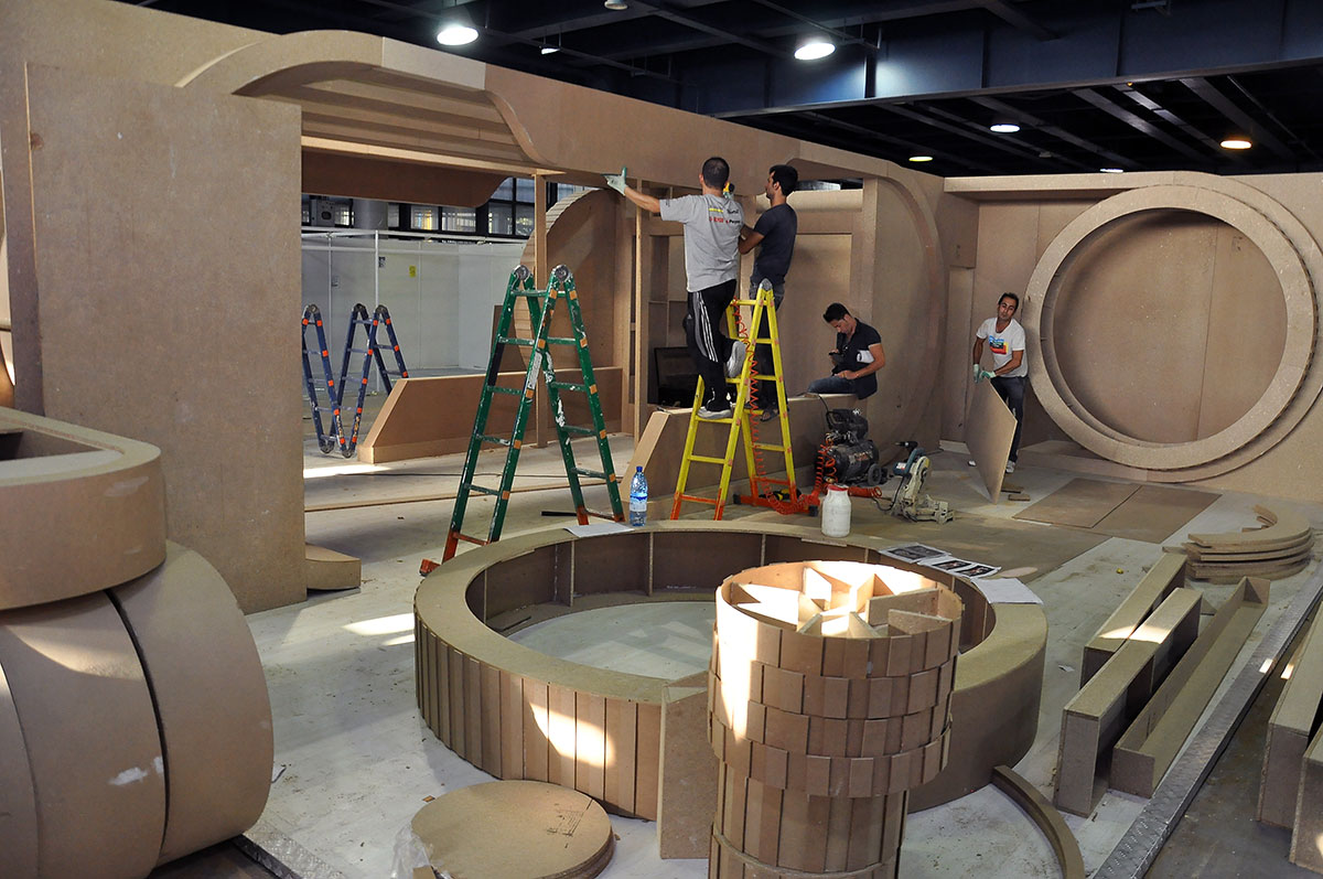 ایران پلاست نهم جان می گیرد / دومین روز غرفه سازی نمایشگاه ایران پلاست 12