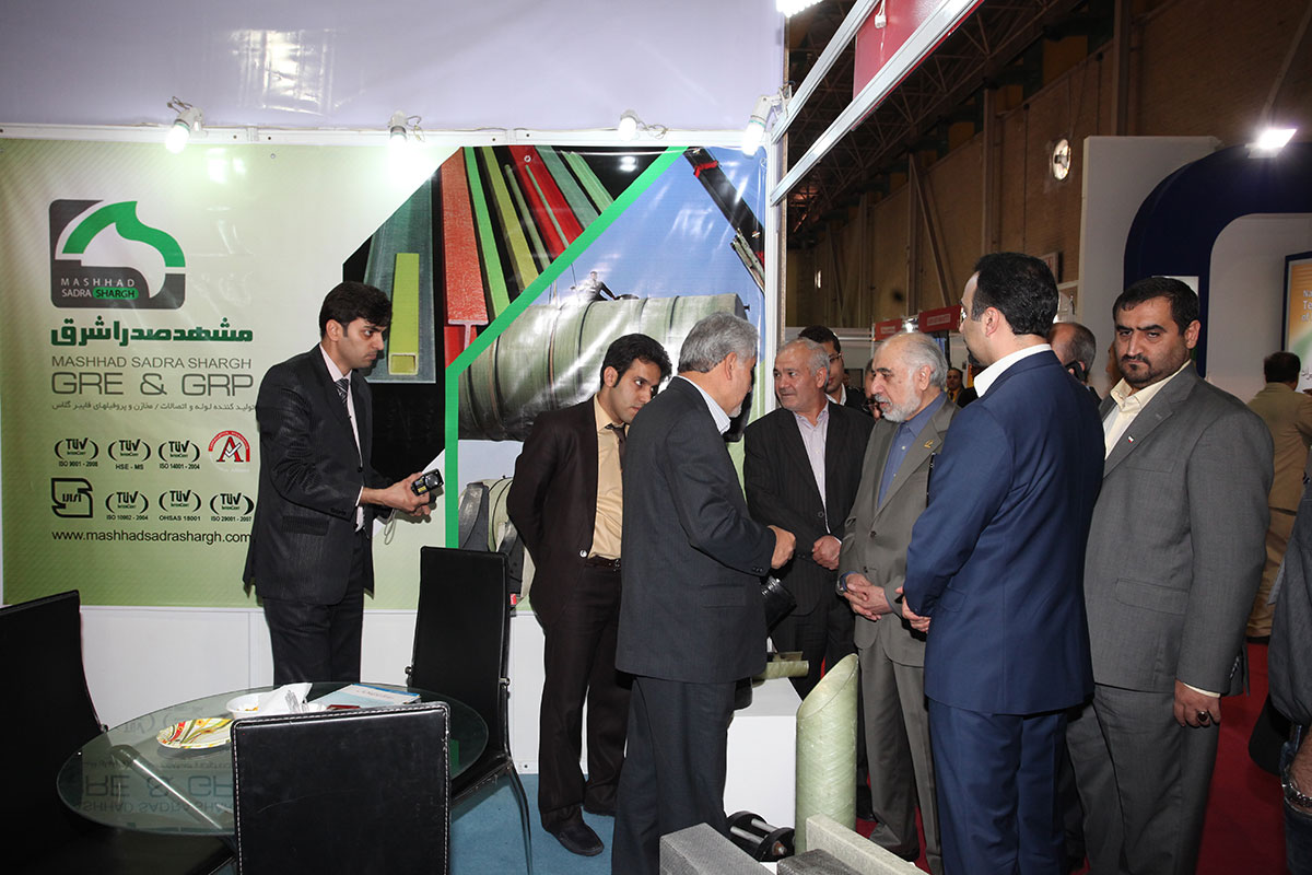 بازدید مهندس شعری مقدم از نمایشگاه بین المللی ایران پلاست  9