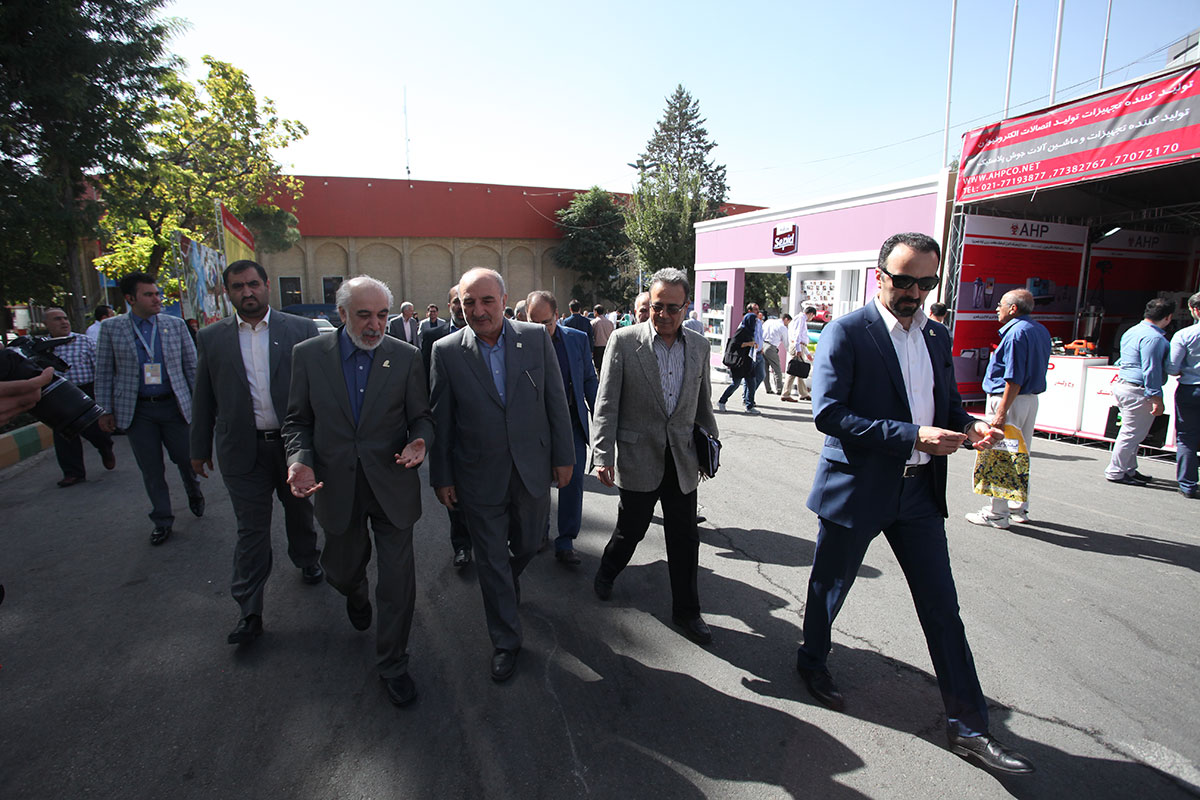 بازدید مهندس شعری مقدم از نمایشگاه بین المللی ایران پلاست  12