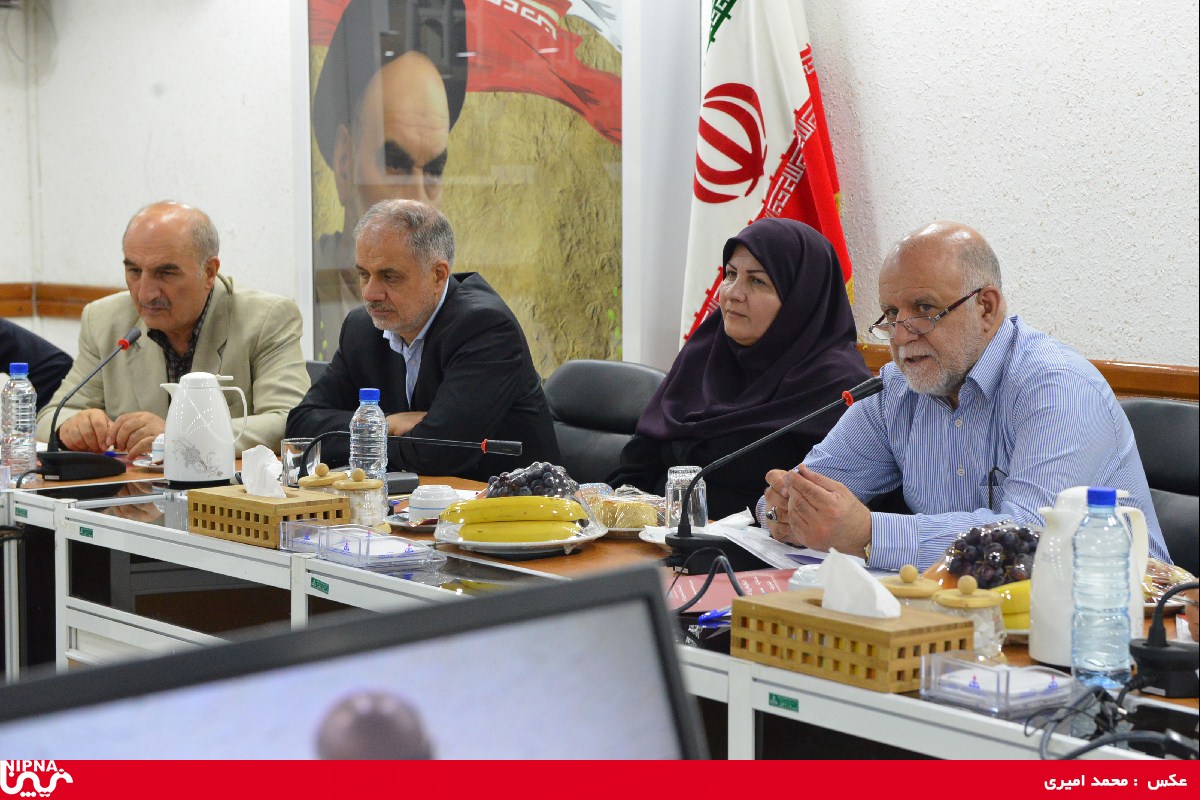 جلسه وزیر نفت با مدیران عامل طرح ها و مجتمع های پتروشیمی عسلویه 5