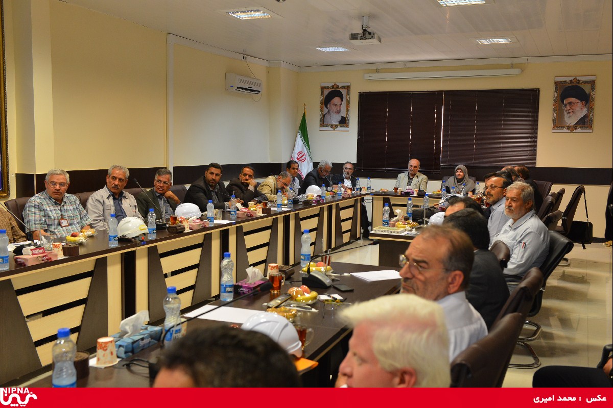 بازدید معاون وزیر نفت و مدیران ارشد پتروشیمی از پتروشیمی ایلام و دیدار با استاندار ایلام 5