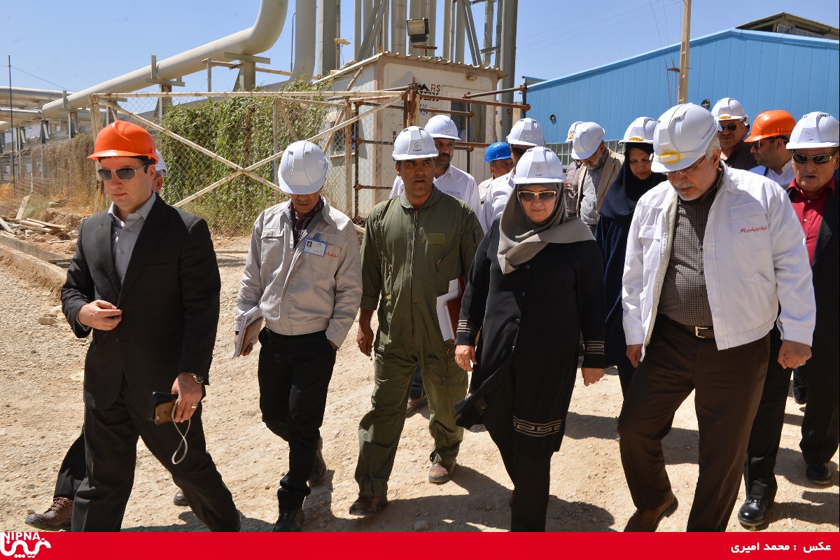 بازدید معاون وزیر نفت و مدیران ارشد پتروشیمی از پتروشیمی ایلام و دیدار با استاندار ایلام 8
