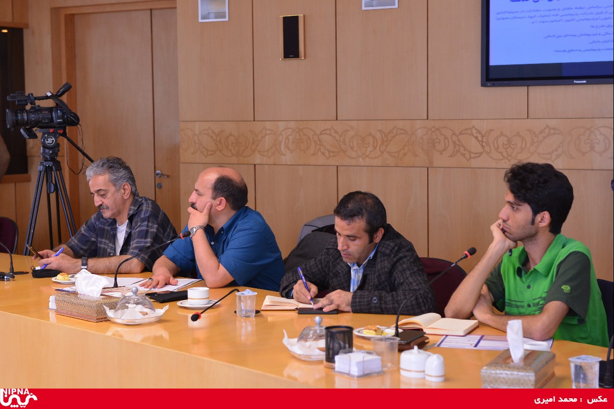 نشست خبری مدیر سیزدهمین همایش بین المللی صنعت پتروشیمی ایران (IPF)- 96/1/30 22