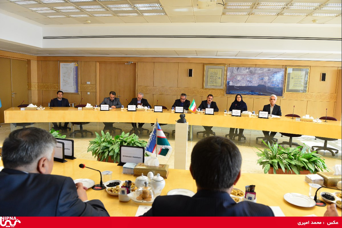 دیدار معاون نخست وزیر ازبکستان  و هیات همراه با معاون وزیر نفت و مدیر عامل شرکت ملی صنایع پتروشیمی- 96/8/27 6