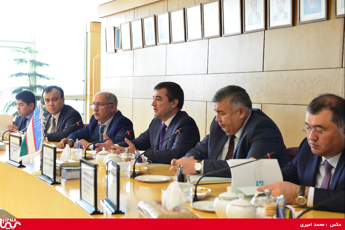 دیدار معاون نخست وزیر ازبکستان  و هیات همراه با معاون وزیر نفت و مدیر عامل شرکت ملی صنایع پتروشیمی- 96/8/27 7