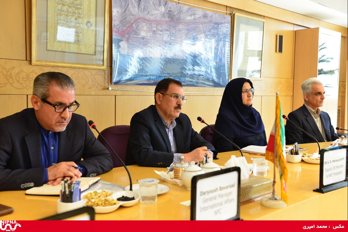 دیدار معاون نخست وزیر ازبکستان  و هیات همراه با معاون وزیر نفت و مدیر عامل شرکت ملی صنایع پتروشیمی- 96/8/27 8