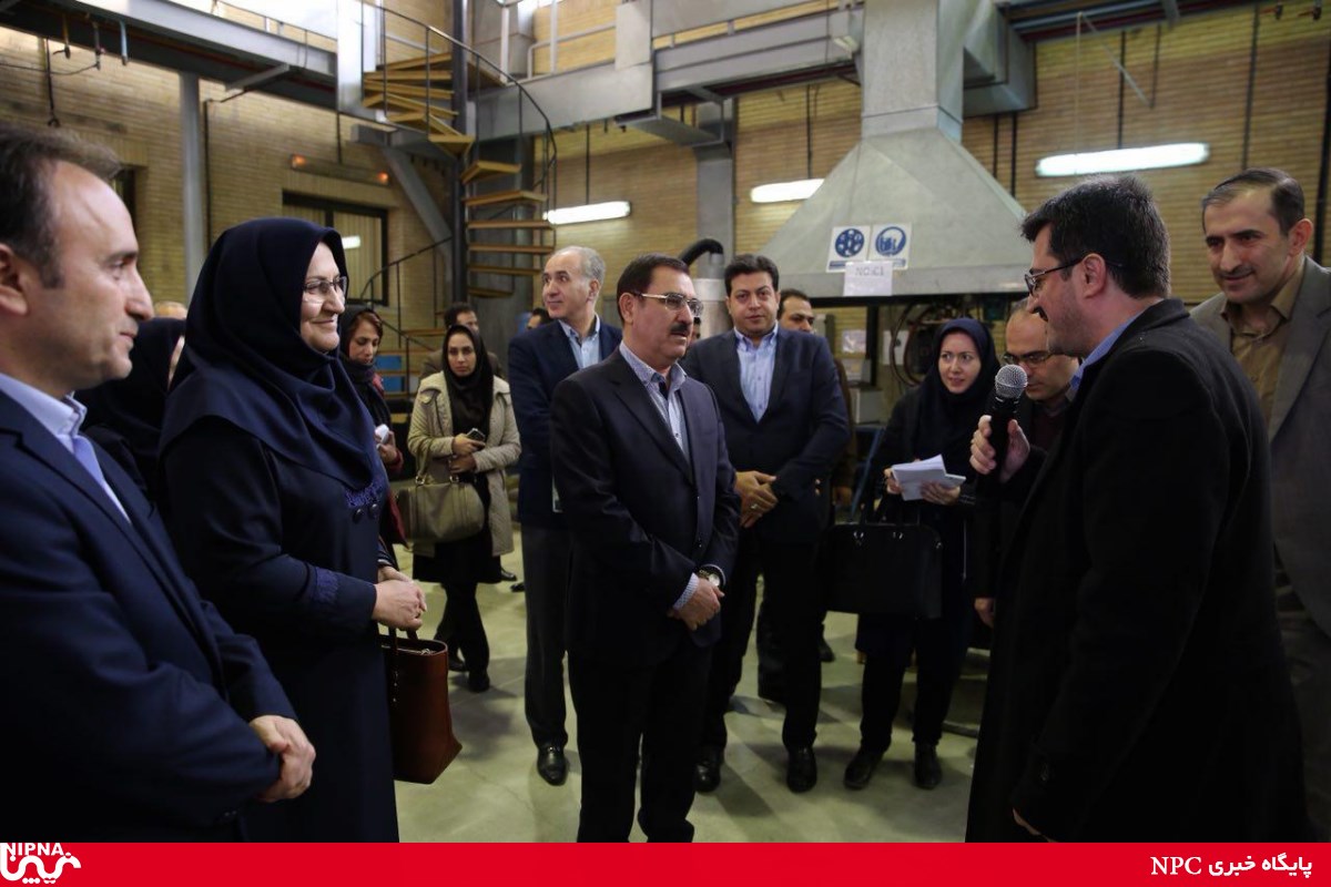 بازدید دکتر نوروز زاده از مرکز تهران شرکت پژوهش و فناوری – 96/9/20 3