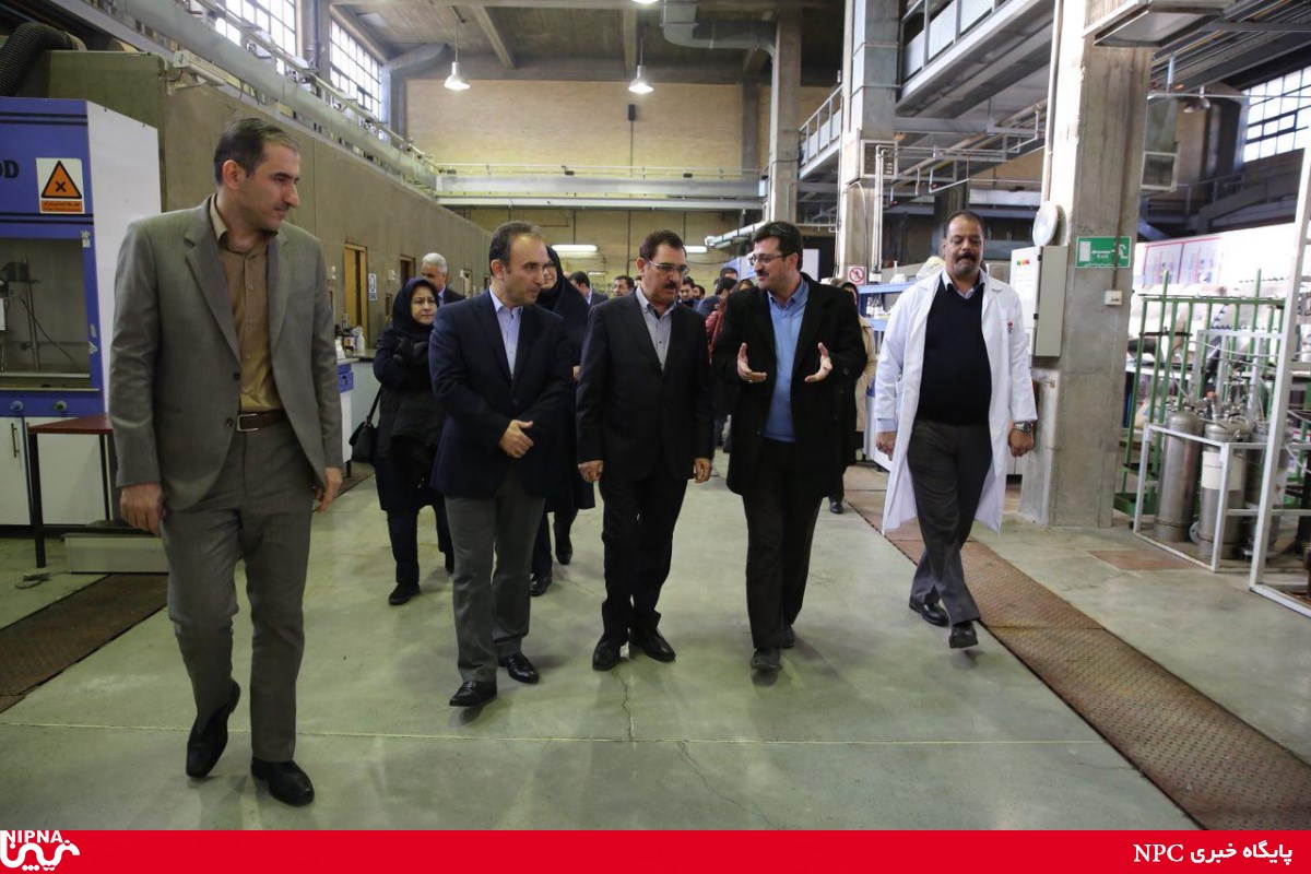 بازدید دکتر نوروز زاده از مرکز تهران شرکت پژوهش و فناوری – 96/9/20 4