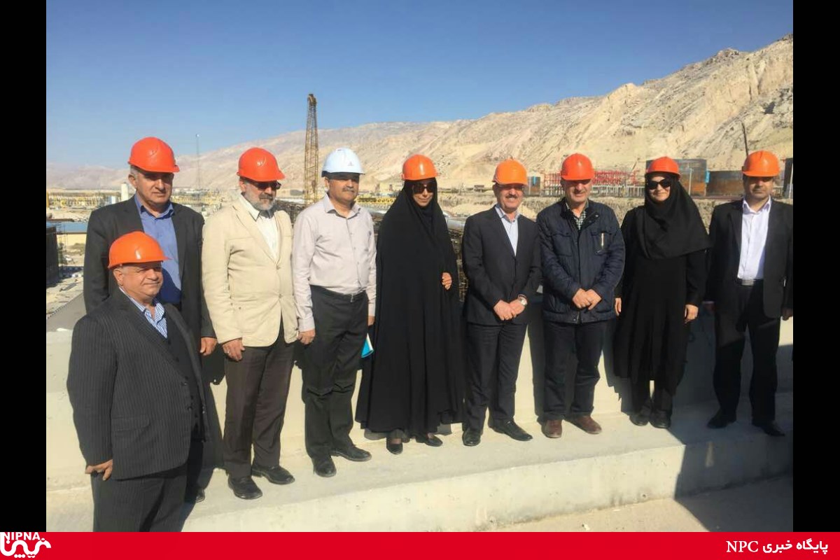 بازدید دکتر نوروز زاده از طرحها و مجتمع های پتروشیمی عسلویه-96/10/19 6