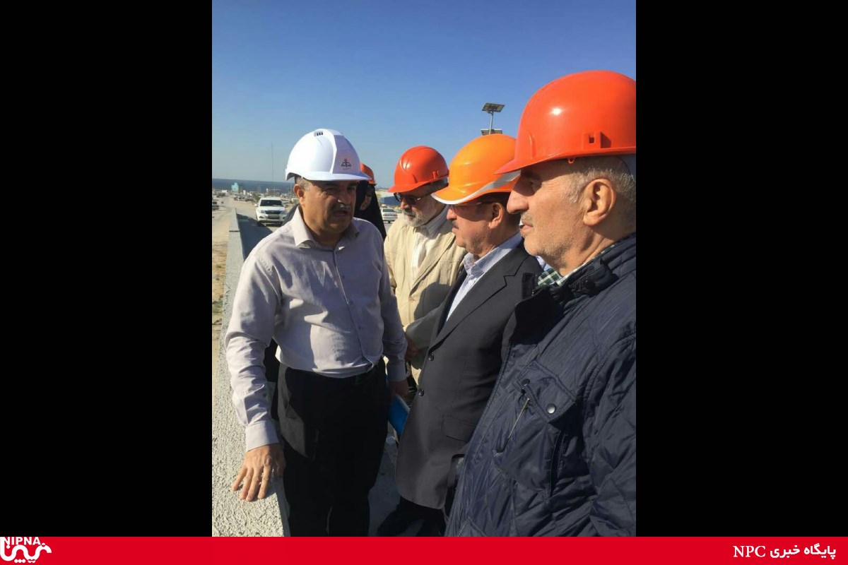 بازدید دکتر نوروز زاده از طرحها و مجتمع های پتروشیمی عسلویه-96/10/19 7