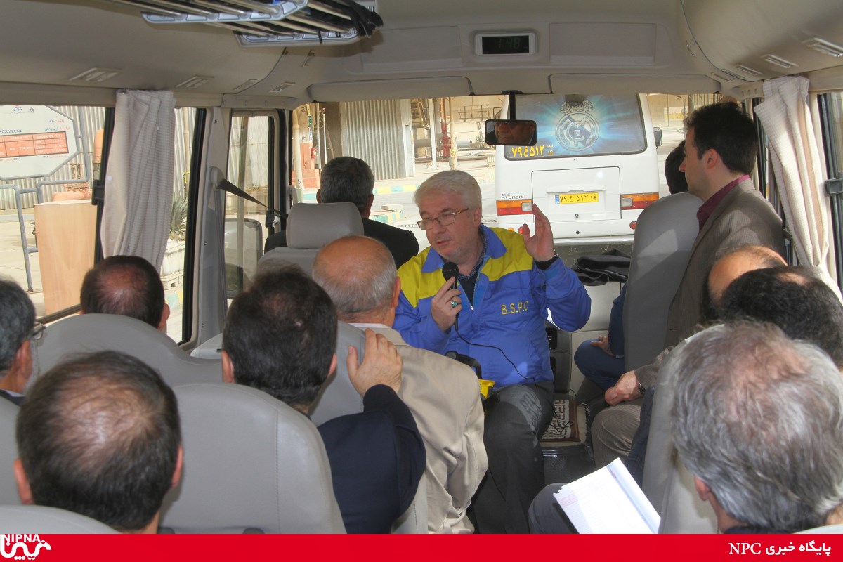 بازدید دکتر نوروز زاده از طرحها و مجتمع های پتروشیمی منطقه ویژه اقتصادی پتروشیمی ماهشهر-96/11/2 11