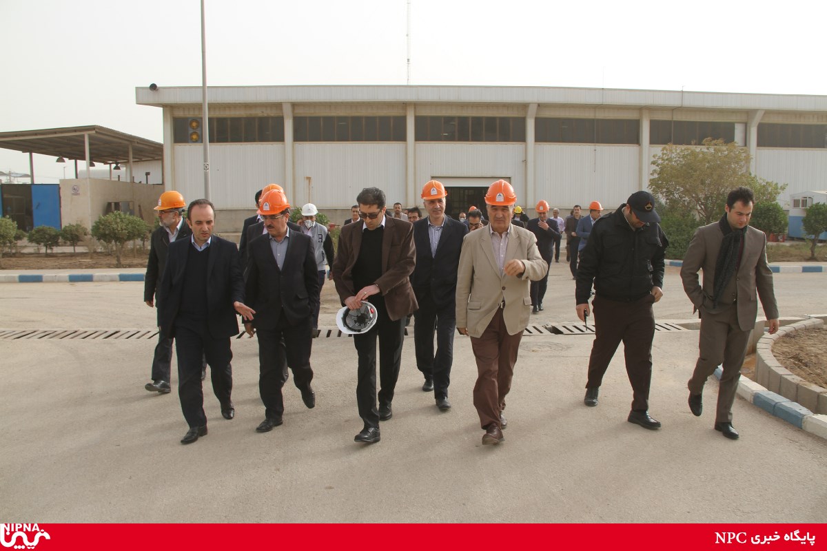 بازدید دکتر نوروز زاده از طرحها و مجتمع های پتروشیمی منطقه ویژه اقتصادی پتروشیمی ماهشهر-96/11/2 20