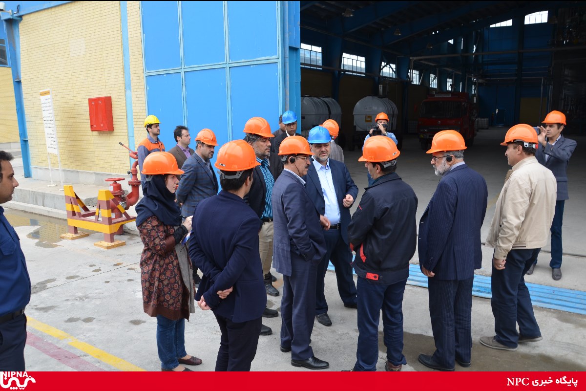 بازدید دکتر نوروز زاده از پتروشیمی اصفهان، کارخانجات اسنوا و ظریف مصور -97/1/22 16