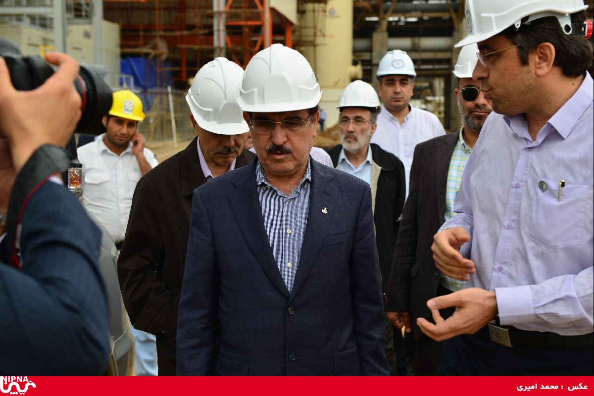 بازدید دکتر نوروز زاده از طرح پتروشیمی گچساران و طرح پالایشگاه گاز بید بلند خلیج فارس -97/1/27 9