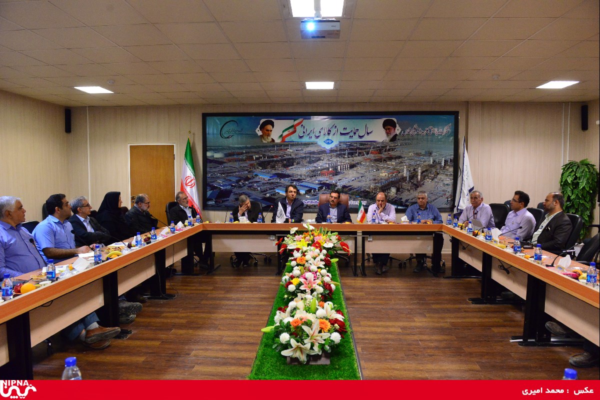 بازدید دکتر نوروز زاده از طرح پتروشیمی گچساران و طرح پالایشگاه گاز بید بلند خلیج فارس -97/1/27 10